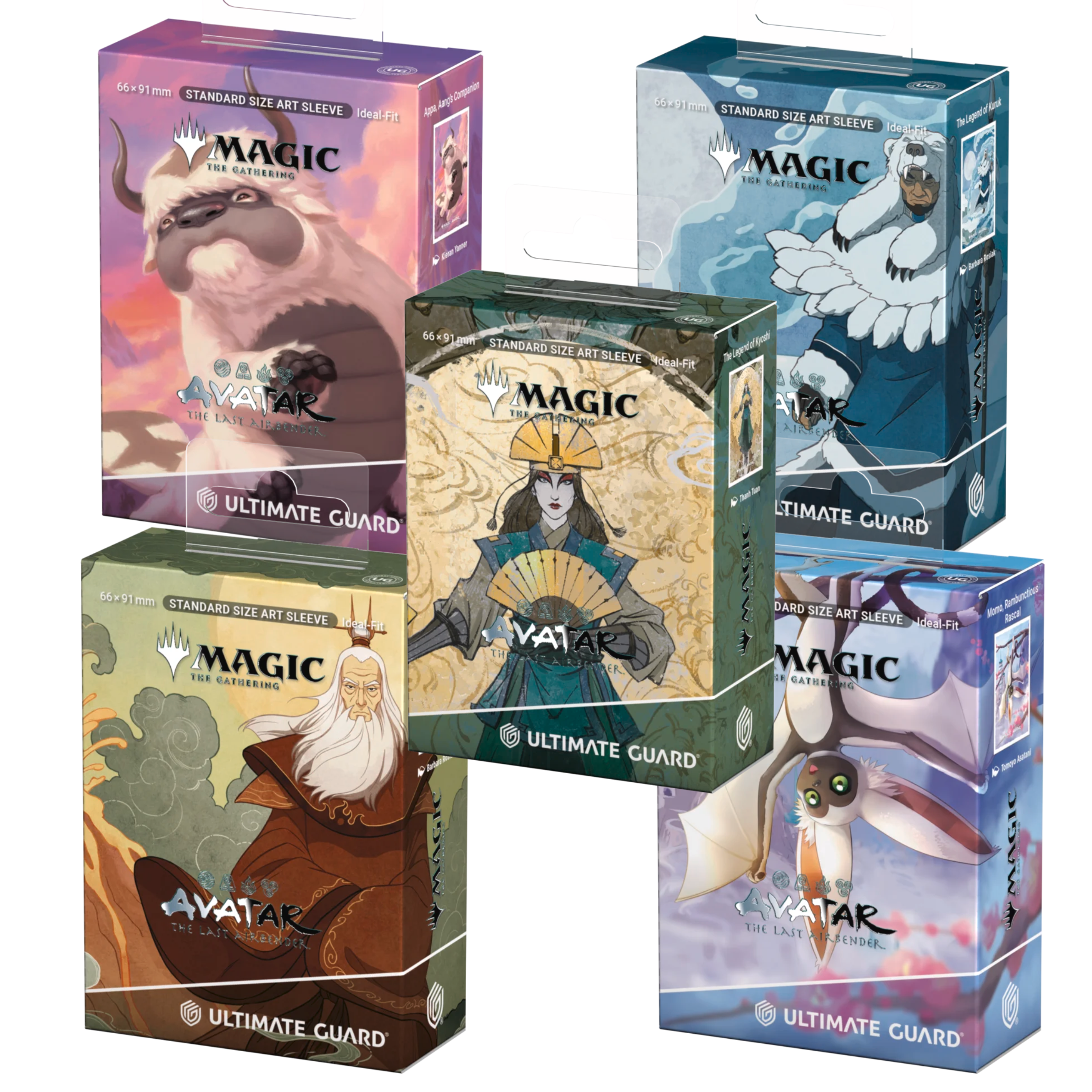 avatar mtg card sleeves Ultimate Guard Art Sleeves Magic: The Gathering | Avatar: The Last Airbender