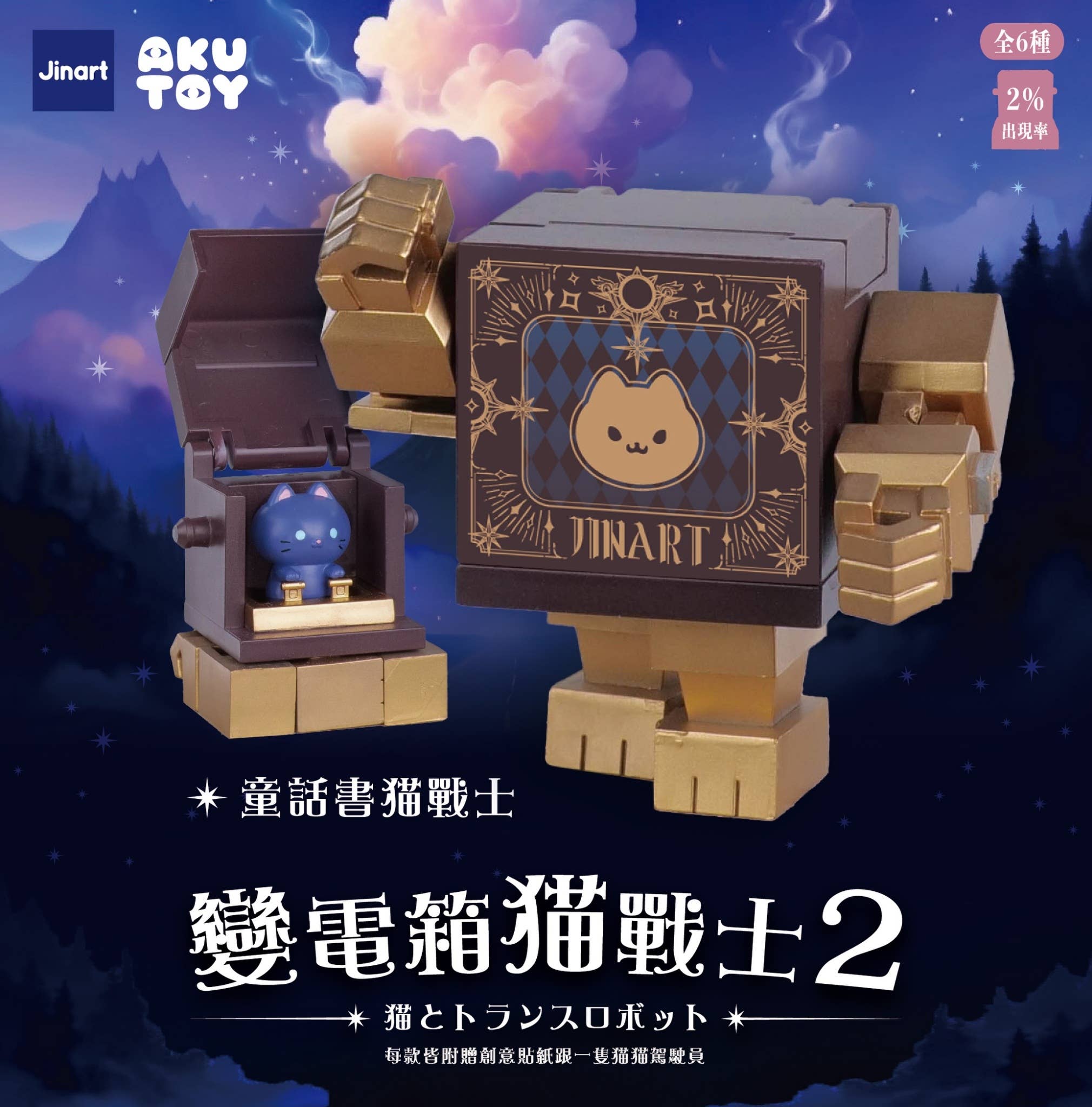Transformer Cats Vol.2 Blind Box | Valkyries Vault