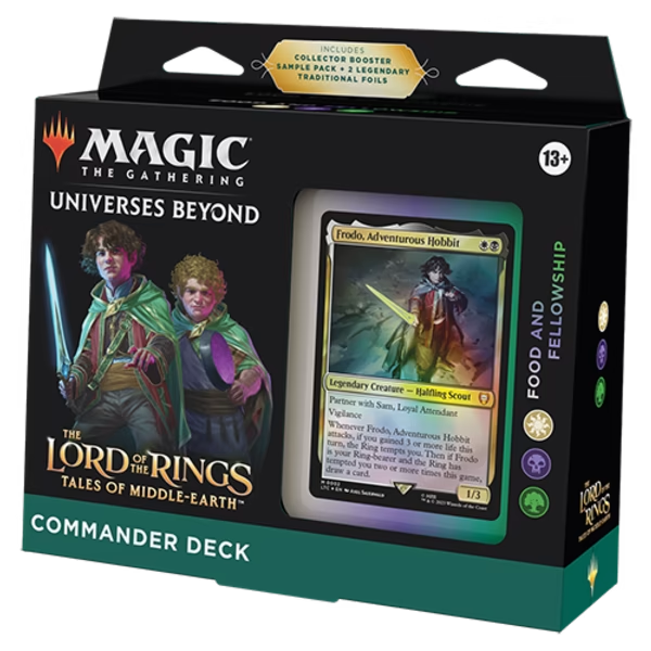 マジック：ザ・ギャザリング MTG Lord of the Rings commander deck Magic The Gathering The Lord of the Rings: Tales of Middle-earth
