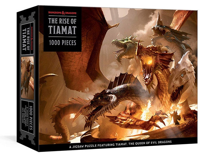 The Rise of Tiamat Dragon Puzzle (Dungeons & Dragons) 1000Piece